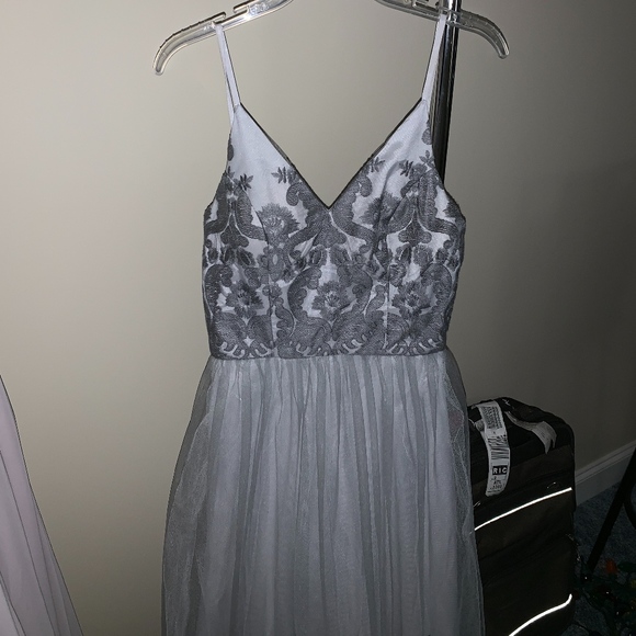 ASOS Formal Grey Dress - Picture 5 of 5